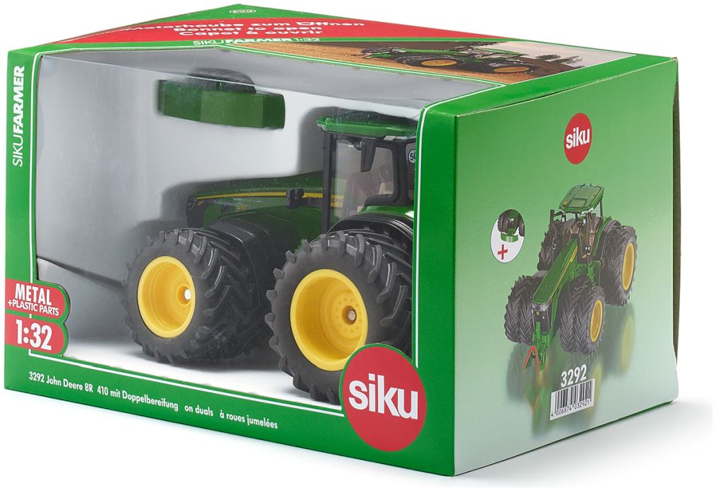 Siku - John Deere 8R 410 on Duals - 1:32