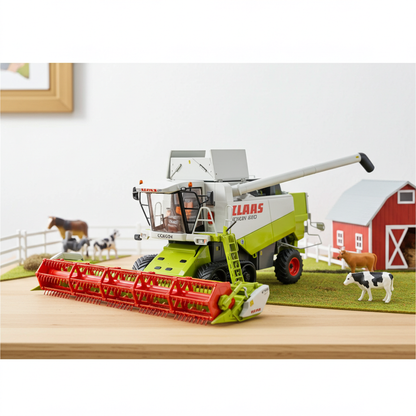 Marge Models - Claas LEXION 460 TERRA TRAC + C750 - 1:32