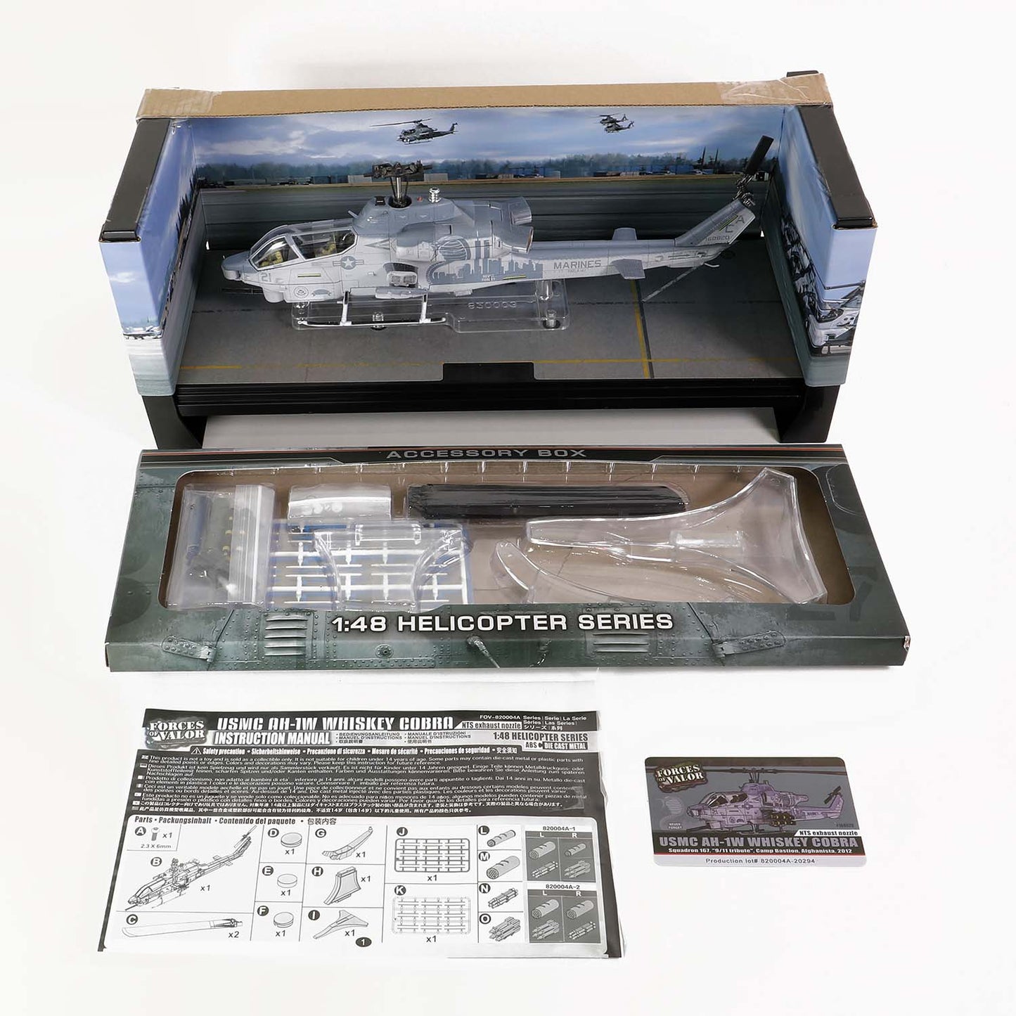 Forces of Valour - AH-1W Whiskey Cobra Afghanistan - 1:48