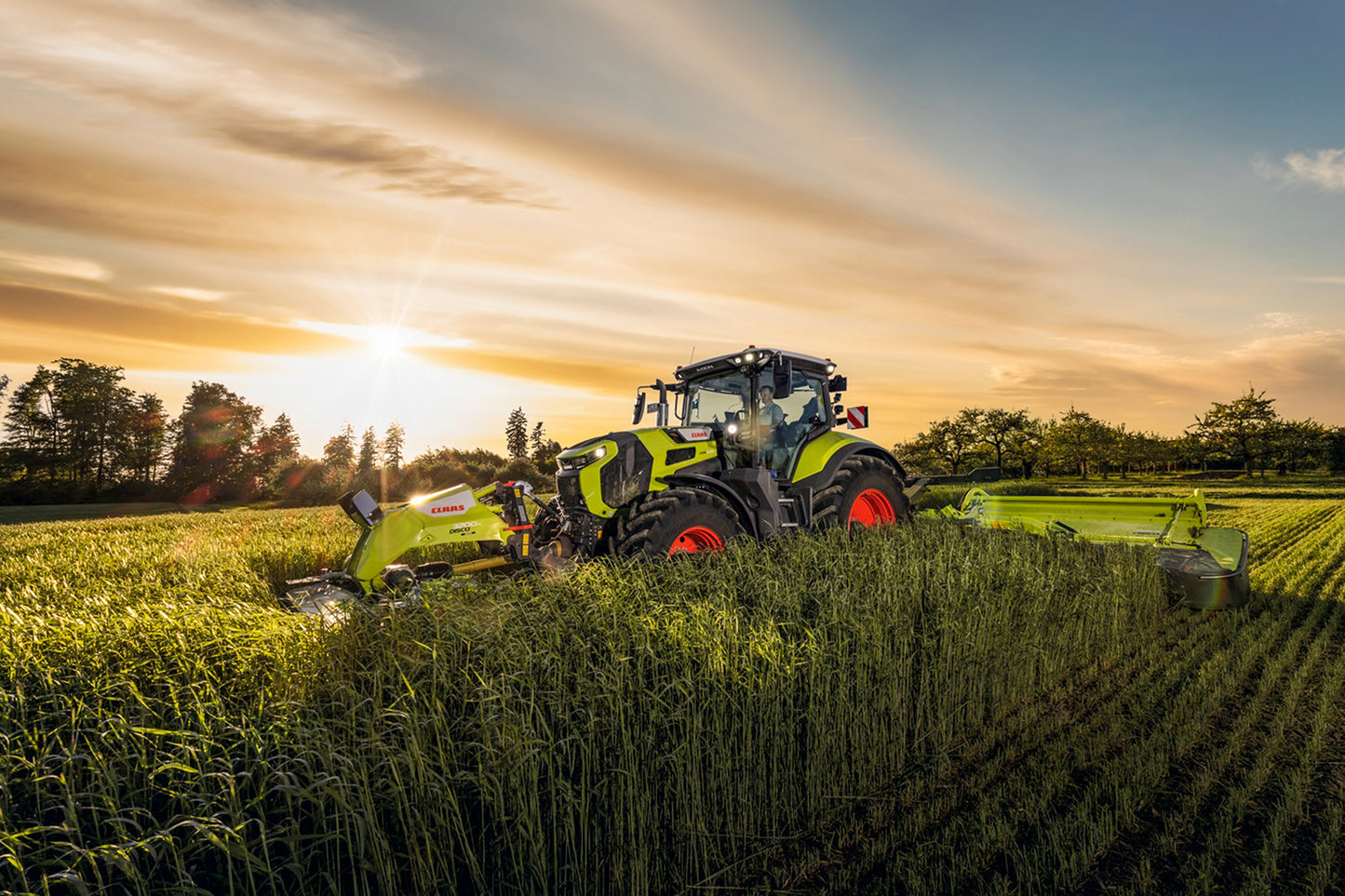 Claas Mower Fine Art Print