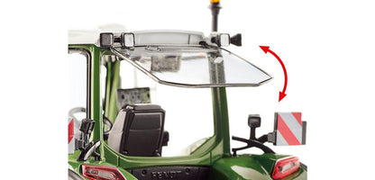 Wiking - Fendt 724 Vario W/Frontloader Cargo