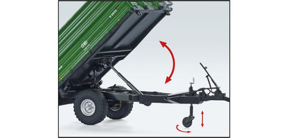 Wiking - Brantner E 6035 single-axle threeside tipper - 1:32