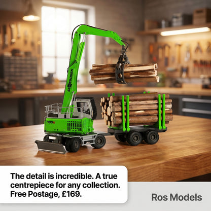 Ros - SENNEBOGEN Material Handler 735 E with Trailer - 1:50