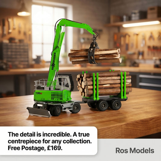 Ros - SENNEBOGEN Material Handler 735 E with Trailer - 1:50