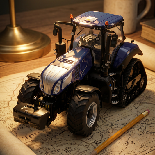 Marge Models - New Holland T8.435 Genesis Smarttrax Blue Power - 1:32