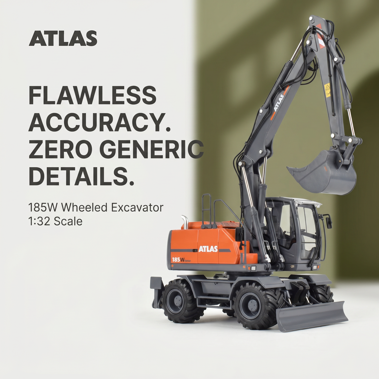 AT -  Atlas 185W Wheeled Excavator - 1:32