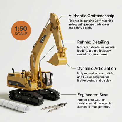 Die Cast Masters - 1:50 Cat® 365B L Series II Hydraulic Excavator