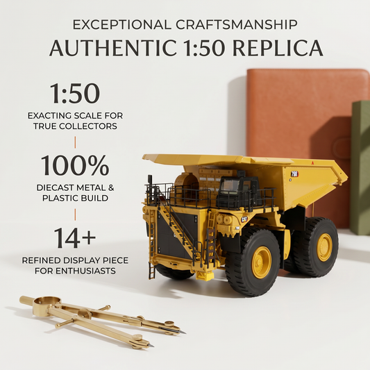 Die Cast Masters - 1:50 Cat 798 AC Mining Truck