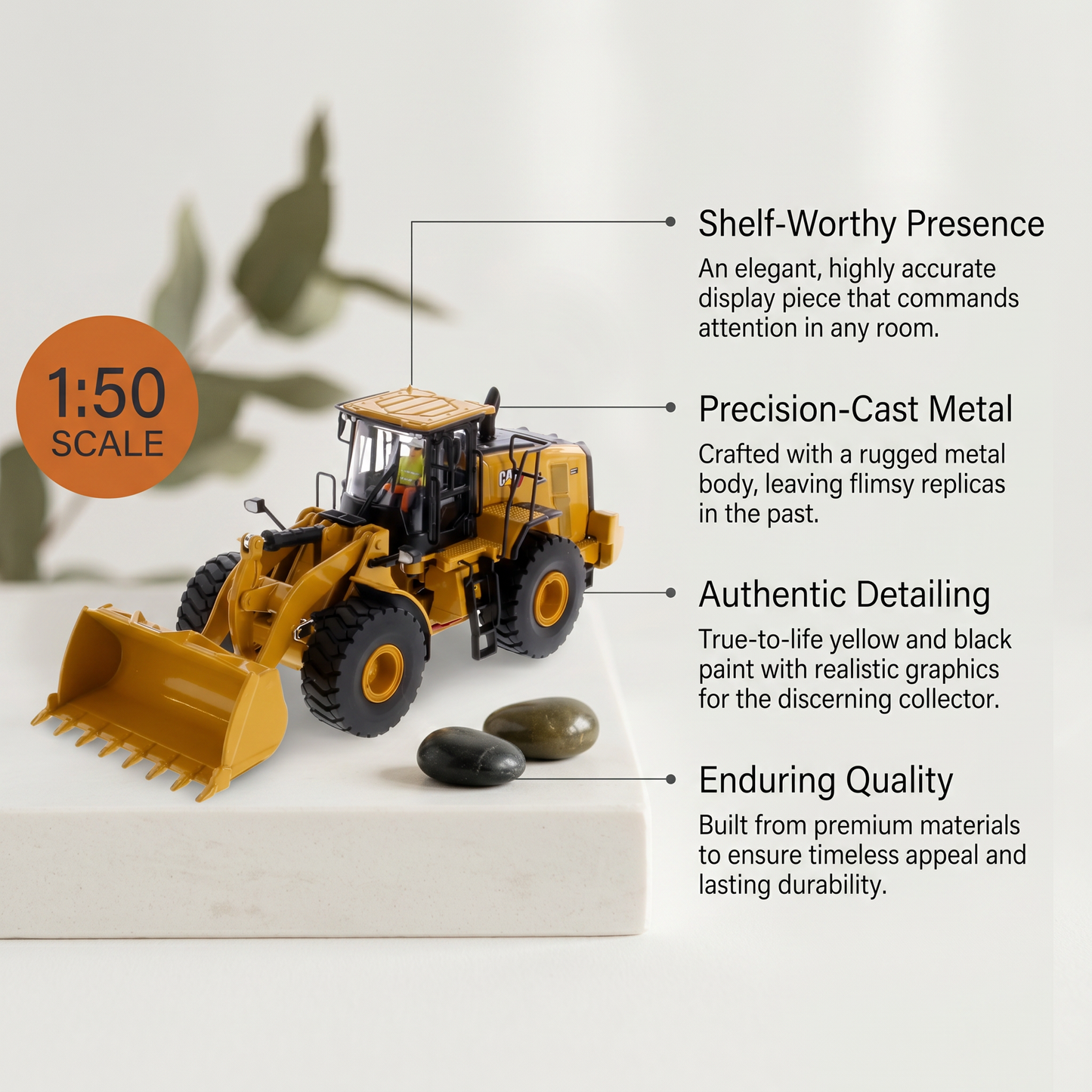 Die Cast Masters - 1:50 Cat® 966 Wheel Loader