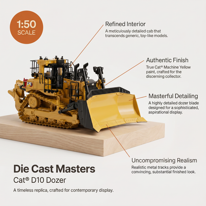 Die Cast Masters - 1:50 Cat D10 Dozer