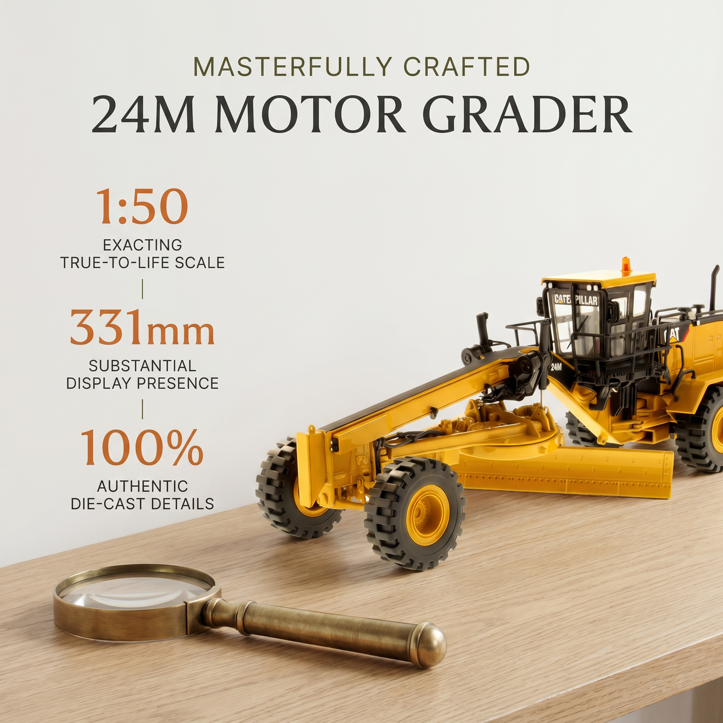Die Cast Masters - 24M Motor Grader - 1:50