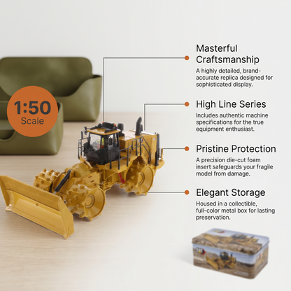 Die Cast Masters - Cat 836 Landfill Compactor - 1:50