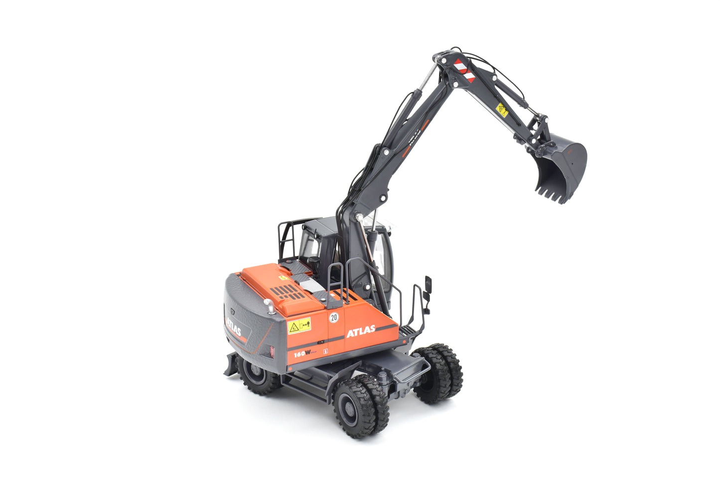 AT - Atlas 160W wheeled Excavator.