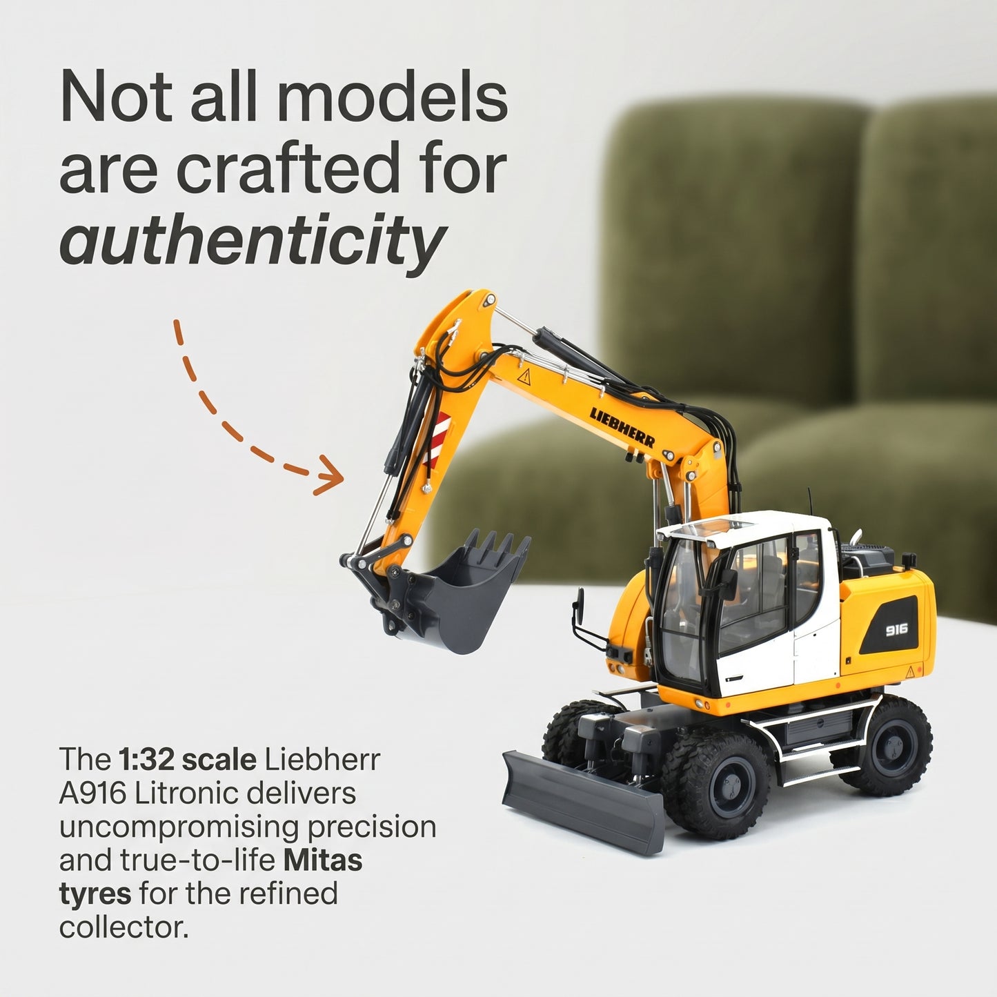 AT -  Liebherr A916 Litronic wheeled Excavator.