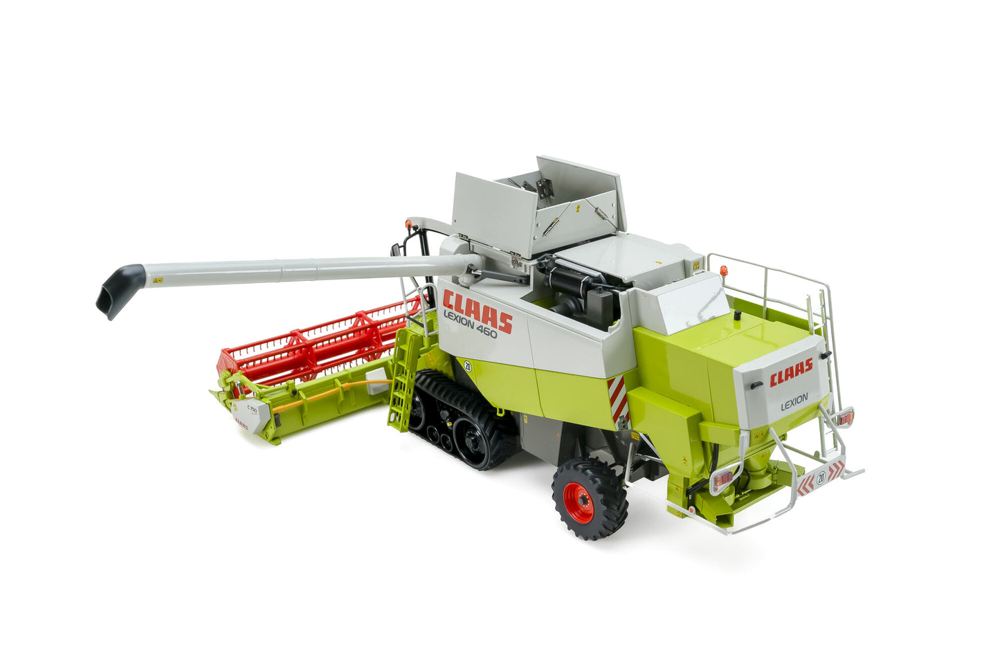 Marge Models - Claas LEXION 460 TERRA TRAC + C750 - 1:32