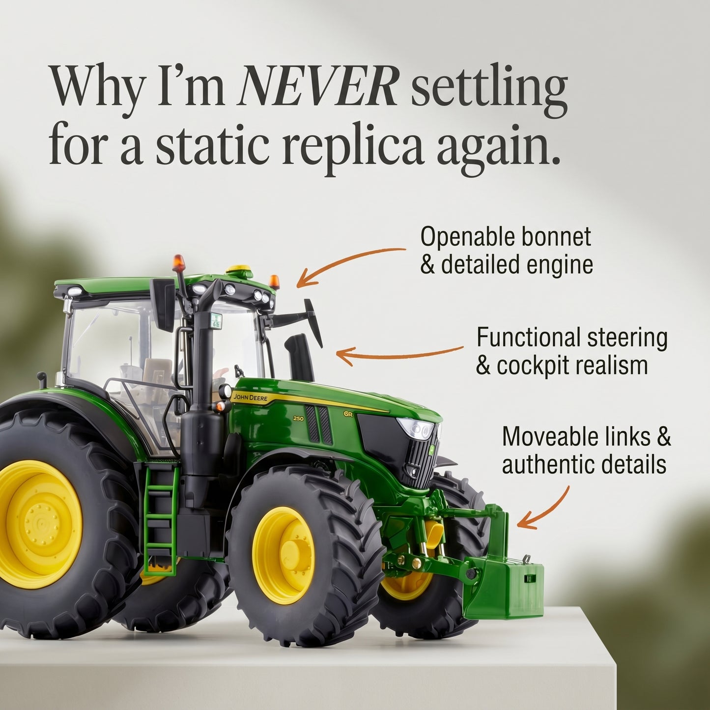 Wiking - John Deere 6R 250 - 1:32
