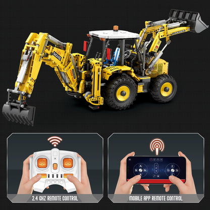 Bulldozer with Back Hoe（Remote Control Version）