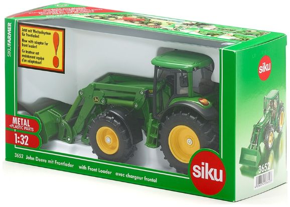 Siku - John Deere Tractor w/Front Loader - 1:32