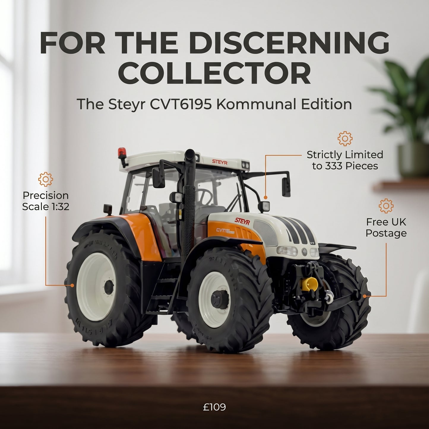 Marge Models - Steyr CVT6195 Kommunal Limited edition