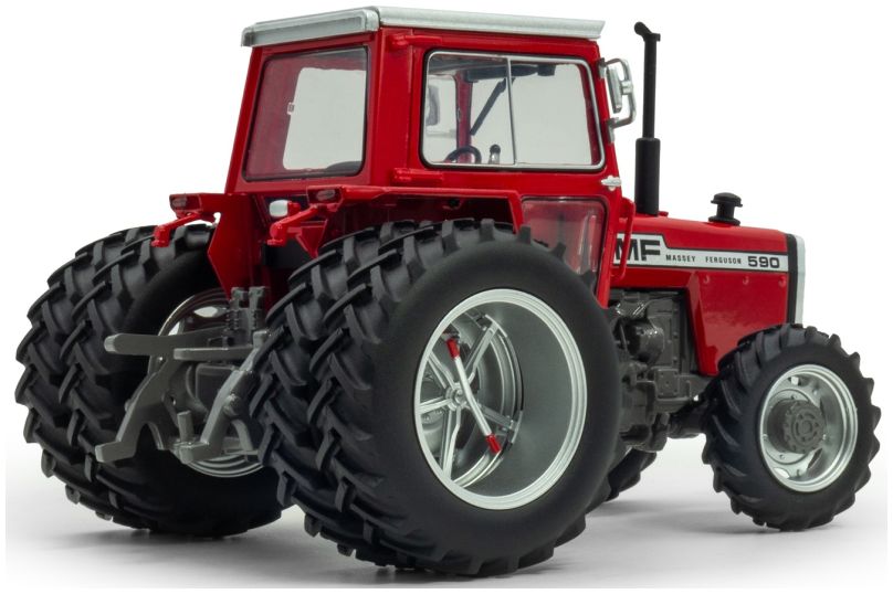 UNIVERSAL HOBBIES - Massey Ferguson 590 4wd w/Molcon Duals