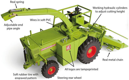 UNIVERSAL HOBBIES - Claas Jaguar 80 SF No Cabin w/Corn Header