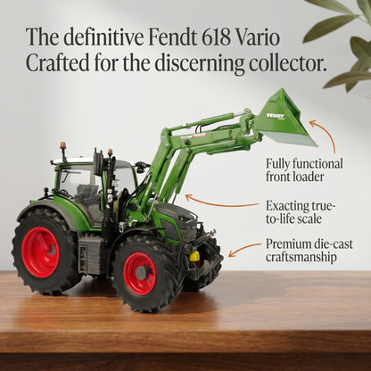 UNIVERSAL HOBBIES FENDT 618 VARIO WITH FRONT LOADER