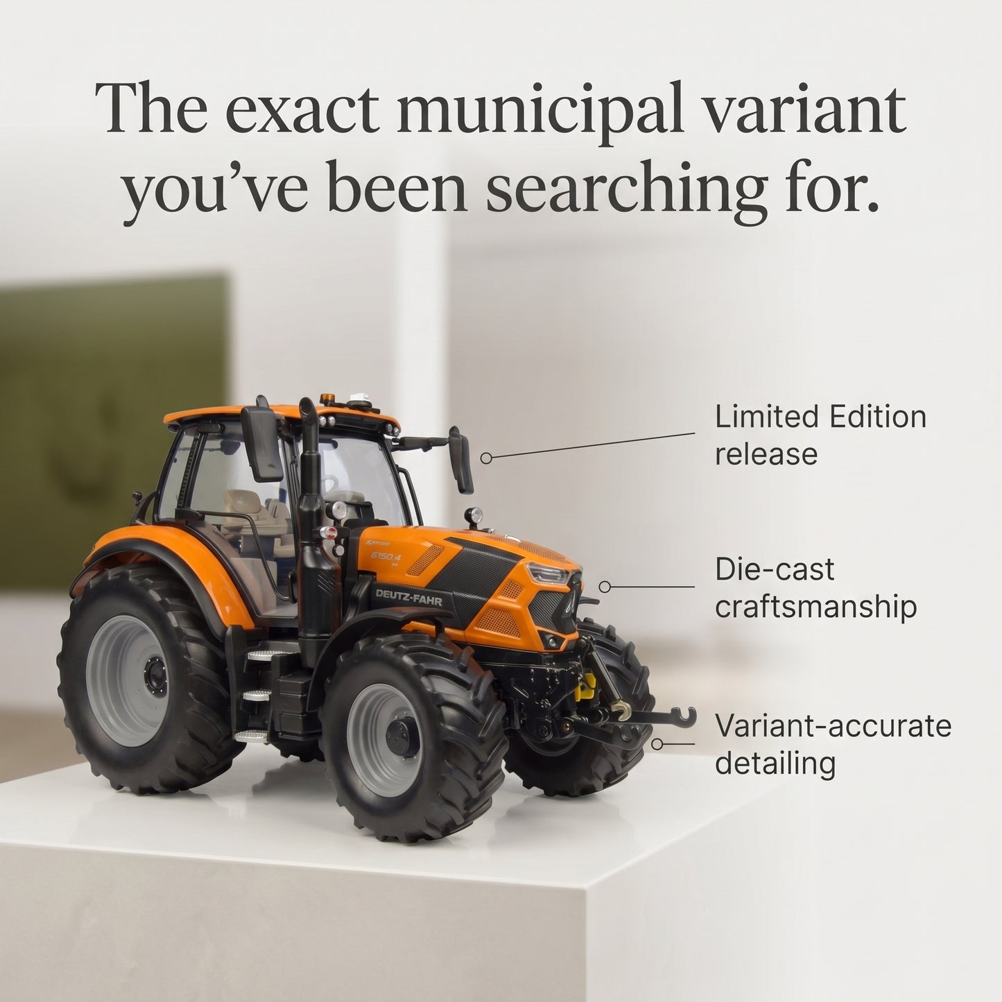 Universal Hobbies - Deutz-Fahr 6150.4 TTV-Municipal
