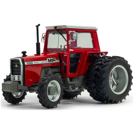 UNIVERSAL HOBBIES - Massey Ferguson 590 4wd w/Molcon Duals
