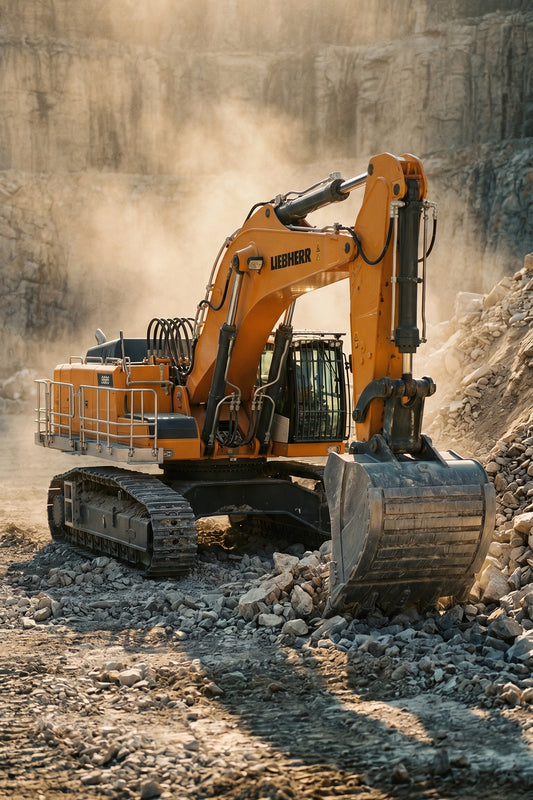 Liebherr Quarry Fine Art Print