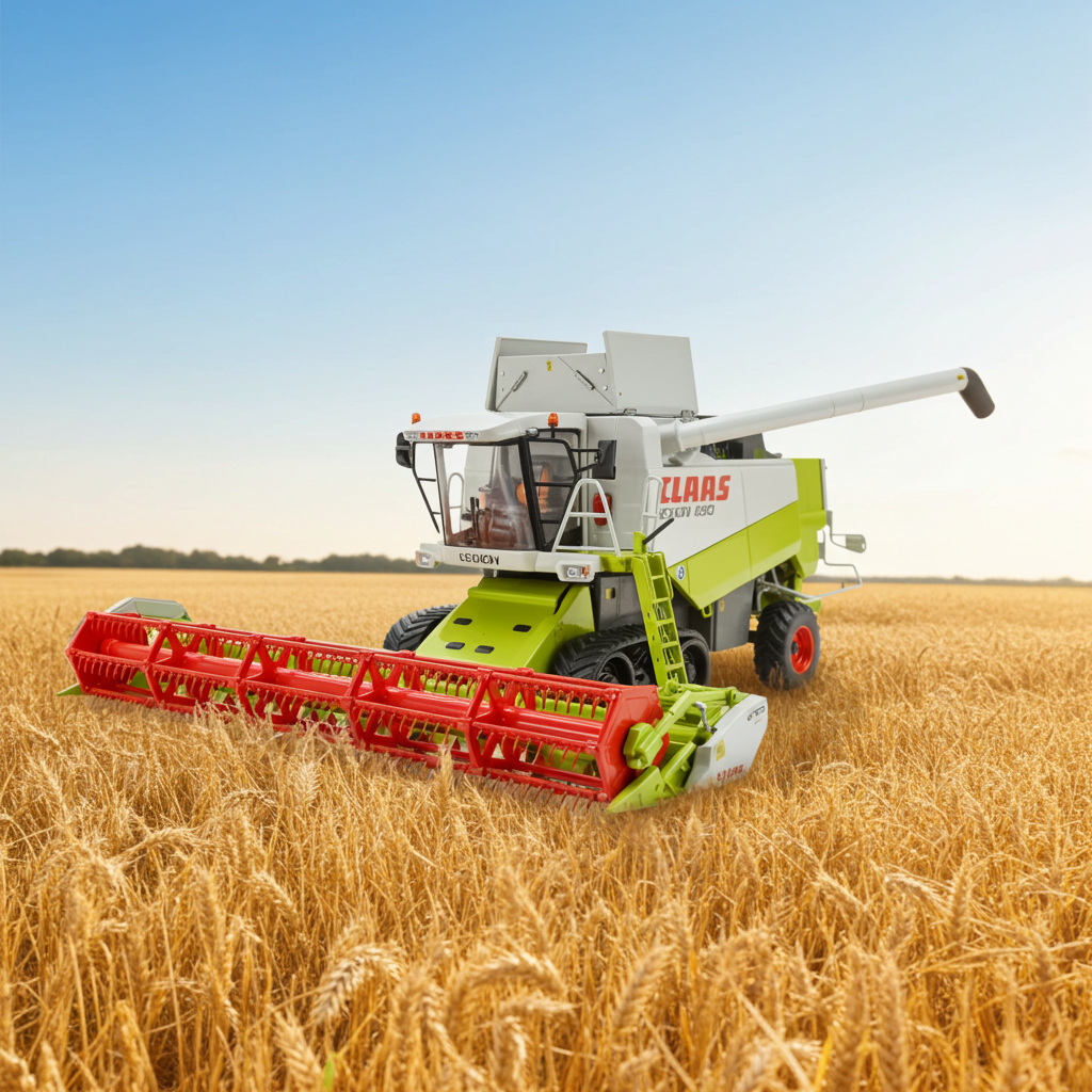 Marge Models - Claas LEXION 460 TERRA TRAC + C750 - 1:32