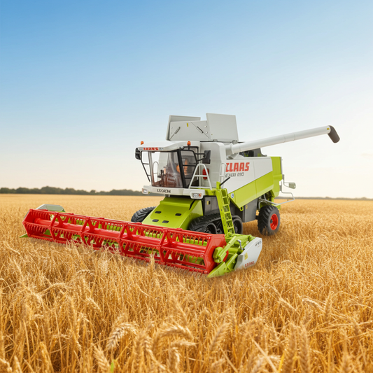 Marge Models - Claas LEXION 460 TERRA TRAC + C750 - 1:32